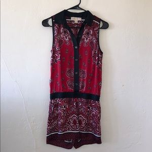Michael Kors paisley romper - XS